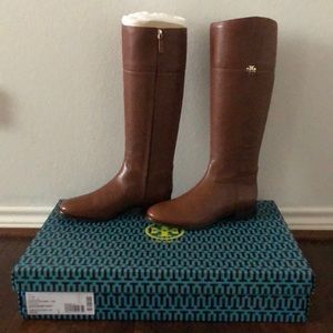 Tory Burch Jolie riding boot - rustic brown